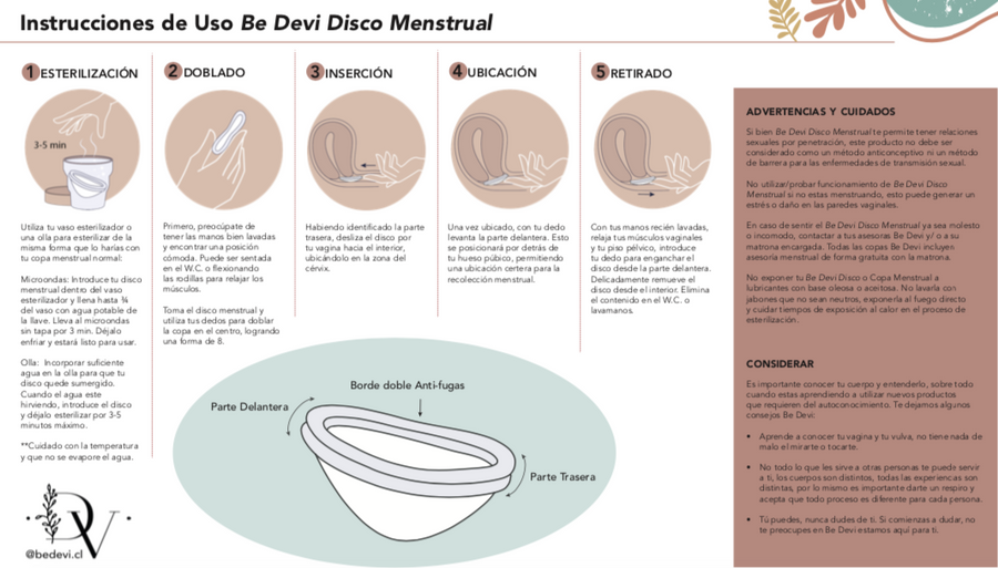 Disco Menstrual BeDevi