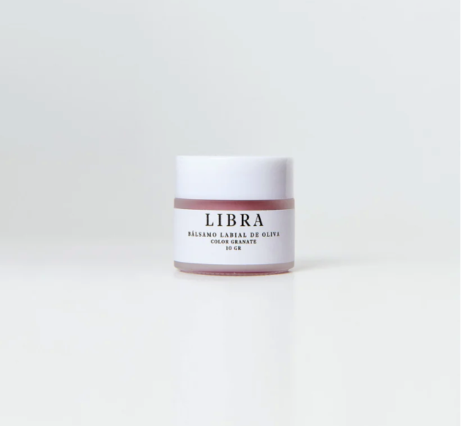 Bálsamo Labial de Oliva Color Granate - 10gr