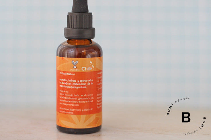 ACEITE HIDRATANTE CORPORAL NARANJA & VAINILLA