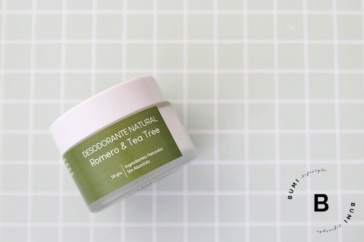Desodorante Natural Romero & Tea Tree