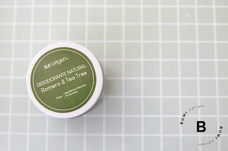 Desodorante Natural Romero & Tea Tree