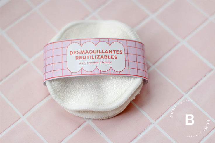 Petalos Desmaquillantes, Set de 4 unidades