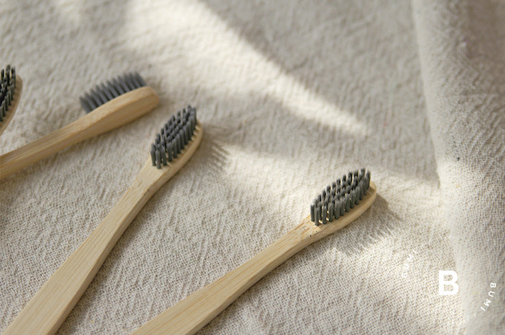 cepillo de dientes sustentable de bambú