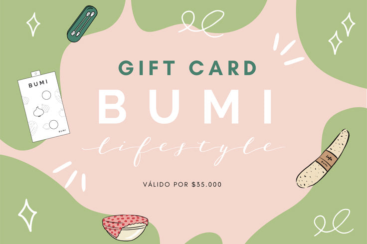 Gift Card Bumi Lifestyle desde $15.000